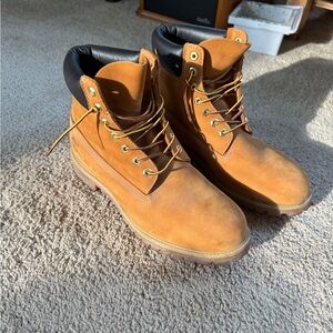 Men's Tan Timberland boots